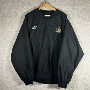 Vintage 90s Logo Athletic Brickyard golf classic pullover windbreaker jacket